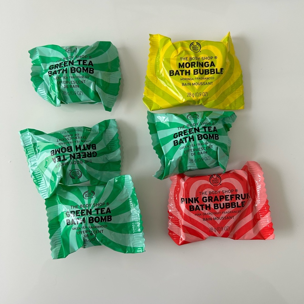 Body Shop bath bombs (6)